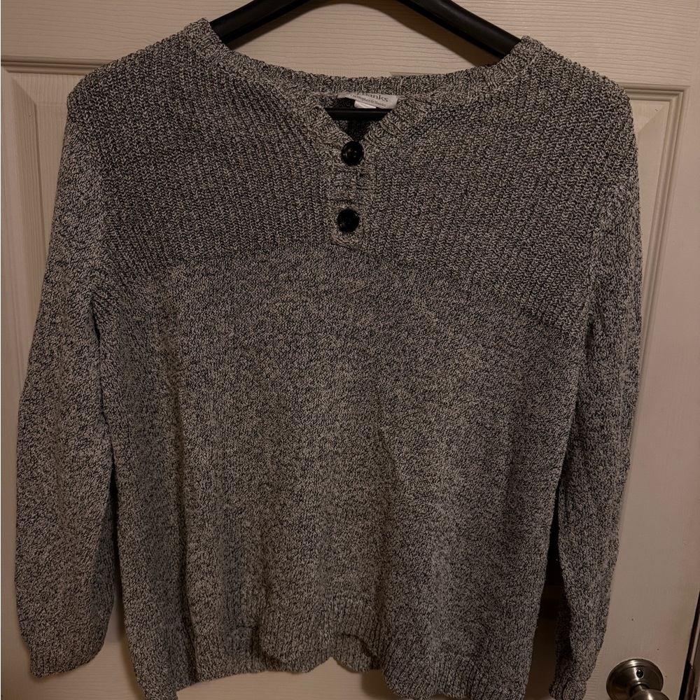 Women’s C.J.Banks Grey Sweater. Size 2X. Pre-Owned In Excellent Condition
